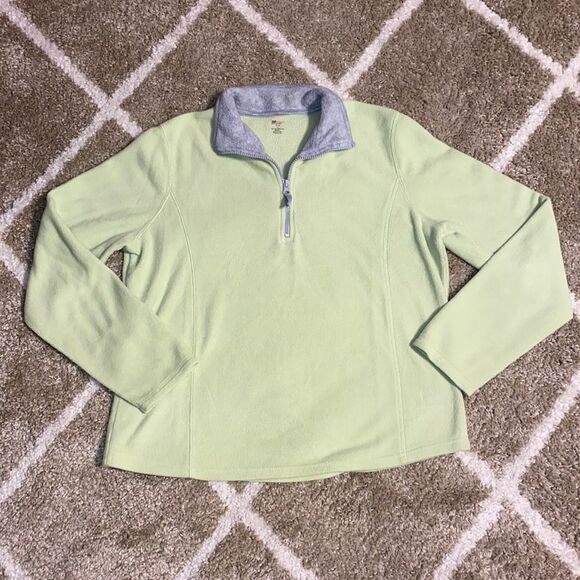 St Johns Bay Active 1/4 Zip Fleece Pullover - Picture 1 of 7